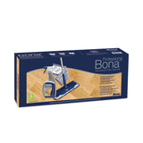 Bona® Hardwood Floor Care Kit, 15" Wide Microfiber Head, 52" Blue Steel Handle (BNAWM710013398) Each
