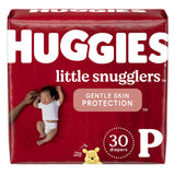 Huggies® Little Snugglers Unisex Baby Diaper Preemie Disposable Heavy Absorbency (321308_CS) 180/CS