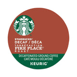 Starbucks® Pike Place Decaf Coffee K-Cups Pack, 24/Box (SBK011111161) Box of 24