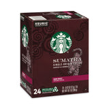 Starbucks® Sumatra Coffee K-Cups, Sumatra, 0.4 oz K-Cup, 24/Box (SBK12565254) Box of 24
