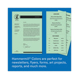Hammermill® Colors Print Paper, 20 lb Bond Weight, 8.5 x 11, Green, 500/Ream (HAM103366) 1 Ream