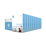 HP Papers Office20 Paper, 92 Bright, 20 lb Bond Weight, 8.5 x 11, White, 500 Sheets/Ream, 10 Reams/Carton (HEW112101) 10 Reams