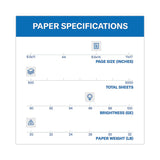 Hammermill® Fore Multipurpose Print Paper, 96 Bright, 20 lb Bond Weight, 8.5 x 14, White, 500/Ream (HAM103291) 1 Ream