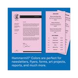 Hammermill® Colors Print Paper, 20 lb Bond Weight, 8.5 x 11, Lilac, 500/Ream (HAM102269) 1 Ream