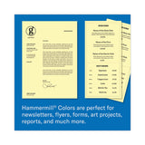 Hammermill® Colors Print Paper, 20 lb Bond Weight, 8.5 x 11, Canary, 500/Ream (HAM103341) 1 Ream