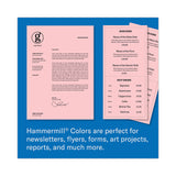 Hammermill® Colors Print Paper, 20 lb Bond Weight, 8.5 x 11, Pink, 500/Ream (HAM103382) 1 Ream