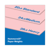 Hammermill® Colors Print Paper, 20 lb Bond Weight, 8.5 x 11, Pink, 500/Ream (HAM103382) 1 Ream