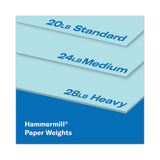 Hammermill® Colors Print Paper, 20 lb Bond Weight, 8.5 x 11, Blue, 500/Ream (HAM103309) 1 Ream