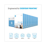 HP Papers Office20 Paper, 92 Bright, 20 lb Bond Weight, 8.5 x 11, White, 500 Sheets/Ream, 10 Reams/Carton (HEW112101) 10 Reams