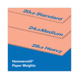 Hammermill® Colors Print Paper, 20 lb Bond Weight, 8.5 x 11, Salmon, 500/Ream (HAM103119) 1 Ream