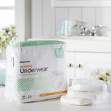 McKesson Classic Unisex Adult Absorbent Underwear Pull On with Tear Away Seams X-Large Disposable Light Absorbency (884178_CS) 4/CS