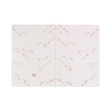 Denik Embossed Canvas Layflat Hardbound Journal, Gold Rise/Shine Artwork, Dotted Rule, Rose-Brown/Cream Cover, (64) 7 x 5 Sheets (DNKCET569D) Each