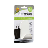 Duck® Duck EasyMounts Medium J-Hook, Matte White, 15 lb Capacity (DUC287391) Each