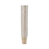 Dixie® EcoSmart Recycled Fiber Hot/Cold Cups, 12 oz, Kraft/Green, 50/Sleeve, 20 Sleeves/Carton (DXE2342R) Case of 1000
