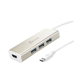 j5create® USB-C Hub and 4K HDMI, 3 Ports, Silver (JCRJCH451) Each