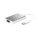j5create® USB to VGA Adapter, 5.91", Silver/White (JCRJUA311) Each