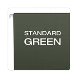 Pendaflex® Hanging File Folder Combo Kit, Letter Size, (25) 1/5-Cut Standard Green Hanging Folders, (50) 1/3-Cut Manila File Folders (PFX99200EE) Box of 75