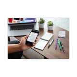 Rocketbook Mini Notepad, Midnight Blue Cover, Dot Grid Rule, 3 x 5.5, White, 24 Sheets (RKBEVRMRCDF) Each