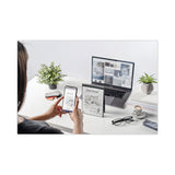 Rocketbook Flip Smart Notepad, Black Cover, Lined/Dot Grid Rule, 8.5 x 11, White, 16 Sheets (RKBFLPLRCA) Each