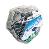 Dust-Off® Touch Screen Wipes, 5 x 6, Citrus, 200 Individual Foil Packets in an Easy Grab Jar (FALDMHJ) Each