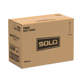 SOLO® Impress Heavyweight Full-Length Polystyrene Cutlery, Fork, White, 1,000/Carton (SCCHSWF0007) Case of 1000