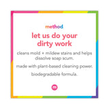 Method® Tub and Tile Bathroom, Eucalyptus Mint, 28 oz Spray Bottle (MTH00008) Each