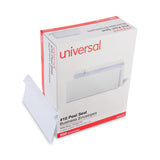 Universal® Peel Seal Strip Security Tint Business Envelope, #10, Square Flap, Self-Adhesive Closure, 4.25 x 9.63, White, 500/Box (UNV36105) Box of 500