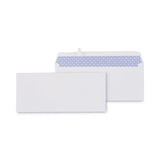 Universal® Peel Seal Strip Security Tint Business Envelope, #10, Square Flap, Self-Adhesive Closure, 4.25 x 9.63, White, 500/Box (UNV36105) Box of 500