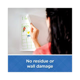 Scotch® Wall-Safe Tape with Dispenser, 1" Core, 0.75" x 50 ft, Clear, 2/Pack (MMM183DM2) Pack of 2