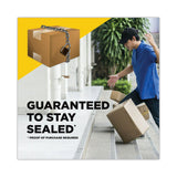 Scotch® Box Lock Shipping Packaging Tape with Dispenser, 1.5" Core, 1.88" x 22.2 yds, Clear (MMM195) Each