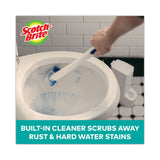 Scotch-Brite® Disposable Toilet Scrubber Refill, Blue/White, 10/Pack (MMM558RF) Box of 10