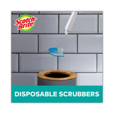 Scotch-Brite® Disposable Toilet Scrubber Refill, Blue/White, 10/Pack (MMM558RF) Box of 10
