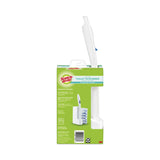Scotch-Brite® Toilet Scrubber Starter Kit, 1 Handle and 5 Scrubbers, White/Blue (MMM558SK4NP) Each