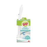 Scotch-Brite® Toilet Scrubber Starter Kit, 1 Handle and 5 Scrubbers, White/Blue (MMM558SK4NP) Each