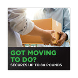 Scotch® Tough Grip Moving Packaging Tape with Dispenser, 3" Core, 1.88" x 38.2 yds, Clear, 2/Pack (MMM3500S21RD) Pack of 2