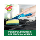 Scotch-Brite® Soap-Dispensing Dishwand, 2.5 x 9.5, Yellow/Green (MMM6504EA) Each