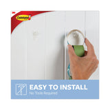 Command™ Clear Hooks and Strips, Mini, Plastic, 0.5 lb Capacity, 6 Hooks and 8 Strips/Pack (MMM17006CLRES) Each