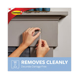 Command™ Clear Hooks and Strips, Mini, Plastic, 0.5 lb Capacity, 6 Hooks and 8 Strips/Pack (MMM17006CLRES) Each