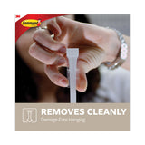 Command™ Decorative Hooks, Traditional, Large, Plastic, Silver, 5 lb Capacity, 1 Hook and 2 Strips/Pack (MMM17053BNES) Each