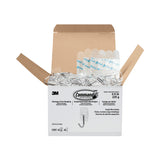 Command™ Clear Hooks and Strips, Small, Plastic/Metal, 0.5 lb Capacity, 40 Hooks and 48 Strips/Pack (MMM17067CLRS40N) Pack Of 40