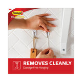 Command™ General Purpose Hooks, Variety Pack, Assorted Sizes, Plastic, White, 0.5, 1, 3, 5, 16 lb Capacities, 54 Pieces/Pack (MMM17231ES) Pack of 54