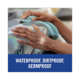 3M Nexcare™ Waterproof, Clear Bandages, Assorted Sizes, 50/Box (MMM43250) Box of 50