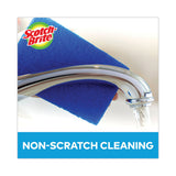 Scotch-Brite® Non-Scratch Scour Pads, Size 3 x 6, Blue, 10/Carton (MMM62310) Case of 15