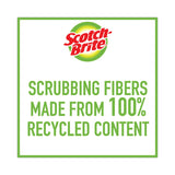 Scotch-Brite® Non-Scratch Scour Pads, Size 3 x 6, Blue, 10/Carton (MMM62310) Case of 15