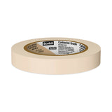 Scotch® Commercial-Grade Masking Tape for Production Painting, 3" Core, 0.7" x 60 yds, Natural (MMM202075ABK) 1 RL