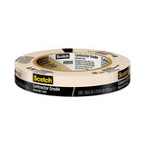 Scotch® Commercial-Grade Masking Tape for Production Painting, 3" Core, 0.7" x 60 yds, Natural (MMM202075ABK) 1 RL
