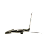 3M™ Antimicrobial Gel Mouse Pad/Keyboard Wrist Rest Platform, 25.5 x 10.6, Black/Silver (MMMWR422LE) Each