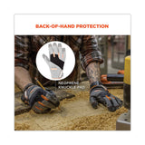 ergodyne® ProFlex 710 Heavy-Duty Mechanics Gloves, Gray, Small, Pair, Ships in 1-3 Business Days (EGO17042) Each