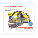 ergodyne® Skullerz 8974-MIPS Class E Safety Helmet with MIPS Elevate Ratchet Suspension, Orange, Ships in 1-3 Business Days (EGO60255) Each