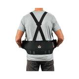 ergodyne® ProFlex 1625 Elastic Back Support Brace, Medium, 30" to 34" Waist, Black, Ships in 1-3 Business Days (EGO11113) Each